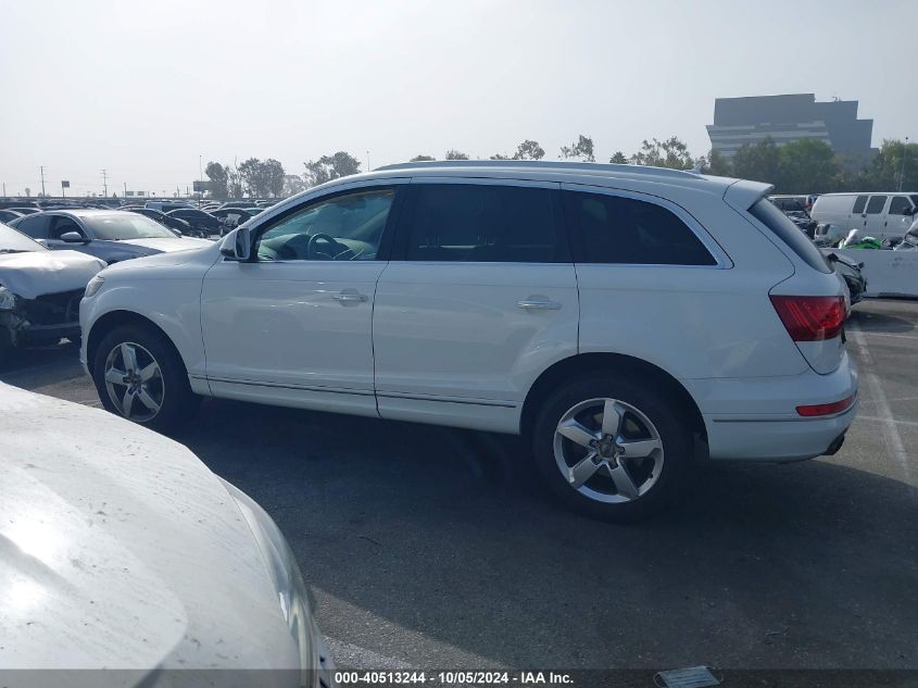 2014 Audi Q7 3.0T Premium VIN: WA1CGAFE6ED005909 Lot: 40513244