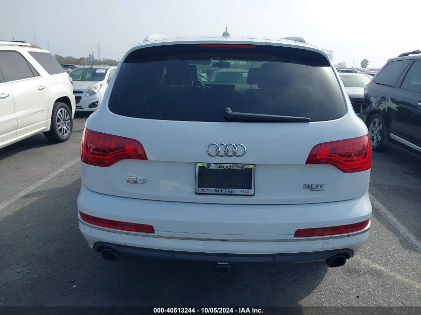 2014 Audi Q7 3.0T Premium VIN: WA1CGAFE6ED005909 Lot: 40513244