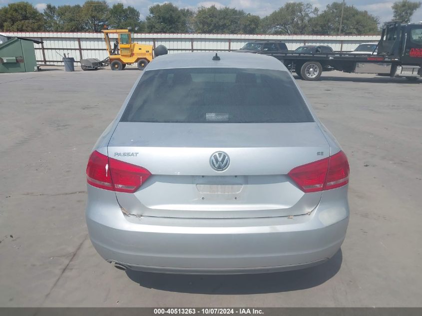 1VWBP7A37DC057853 2013 Volkswagen Passat 2.5L Se