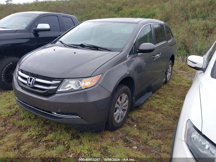 Vin: 5fnrl5h61gb023383, lot: 41001995, honda odyssey ex-l 20162
