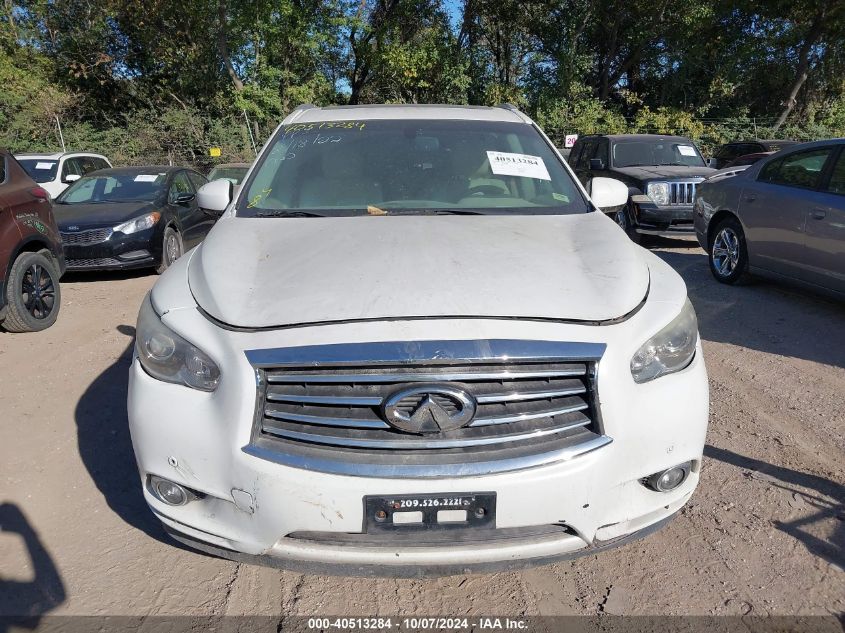 2013 Infiniti Jx VIN: 5N1AL0MN5DC314664 Lot: 40513284