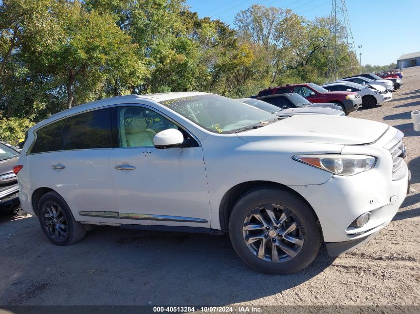 2013 Infiniti Jx VIN: 5N1AL0MN5DC314664 Lot: 40513284