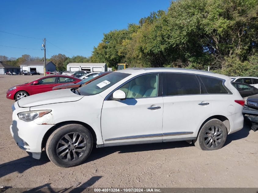 2013 Infiniti Jx VIN: 5N1AL0MN5DC314664 Lot: 40513284