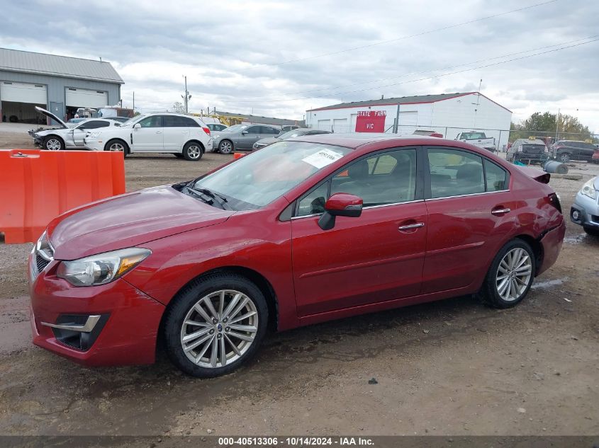 2016 SUBARU IMPREZA 2.0I LIMITED - JF1GJAN64GH017206