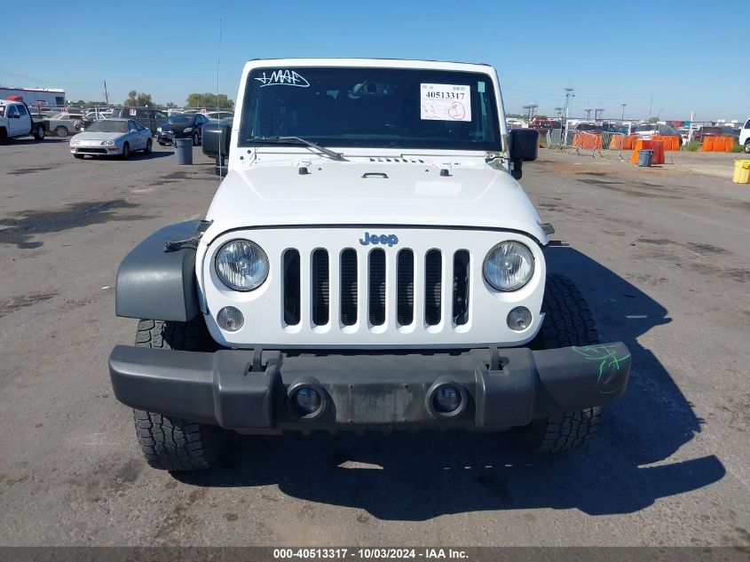 2015 Jeep Wrangler Unlimited Sport VIN: 1C4BJWDG1FL504998 Lot: 40513317