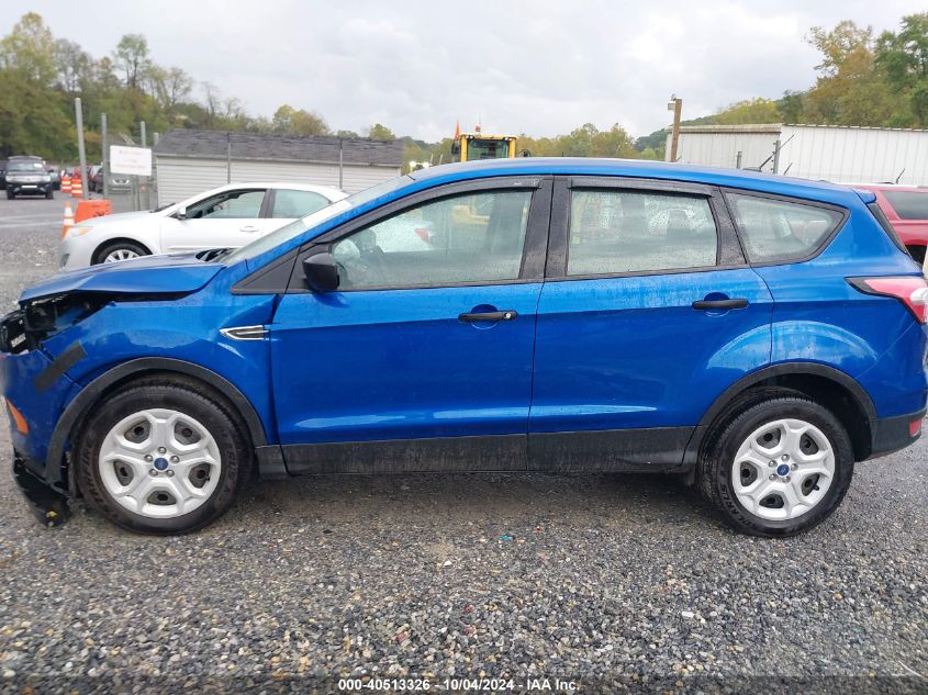 2018 Ford Escape S VIN: 1FMCU0F78JUD48799 Lot: 40513326