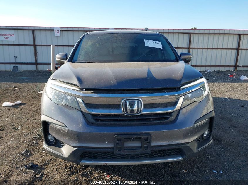 5FNYF6H56KB058767 2019 Honda Pilot Ex-L