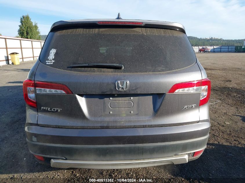 5FNYF6H56KB058767 2019 Honda Pilot Ex-L