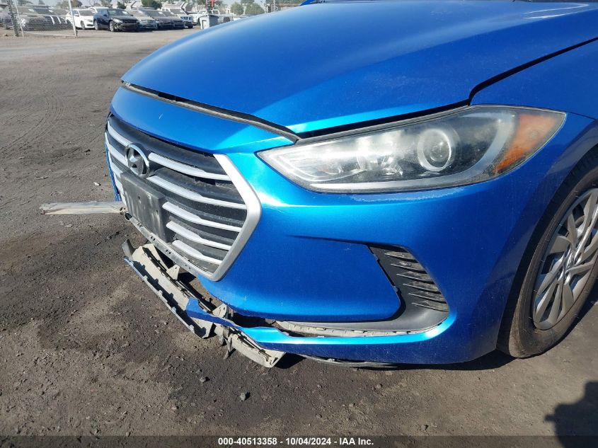 KMHD74LF8HU429262 2017 Hyundai Elantra Se