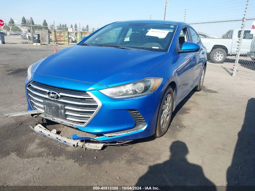 KMHD74LF8HU429262 2017 HYUNDAI ELANTRA - Image 2