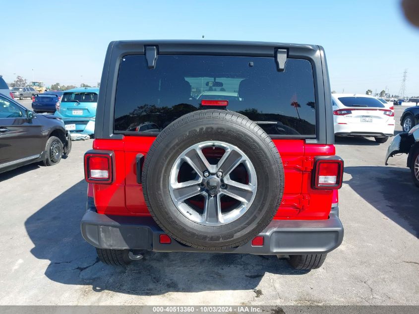 2021 Jeep Wrangler Unlimited Sahara 4X4 VIN: 1C4HJXEN1MW634790 Lot: 40513360