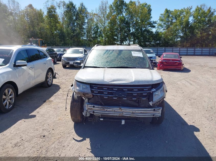 2017 Ford Explorer Xlt VIN: 1FM5K8D86HGE02540 Lot: 40513380