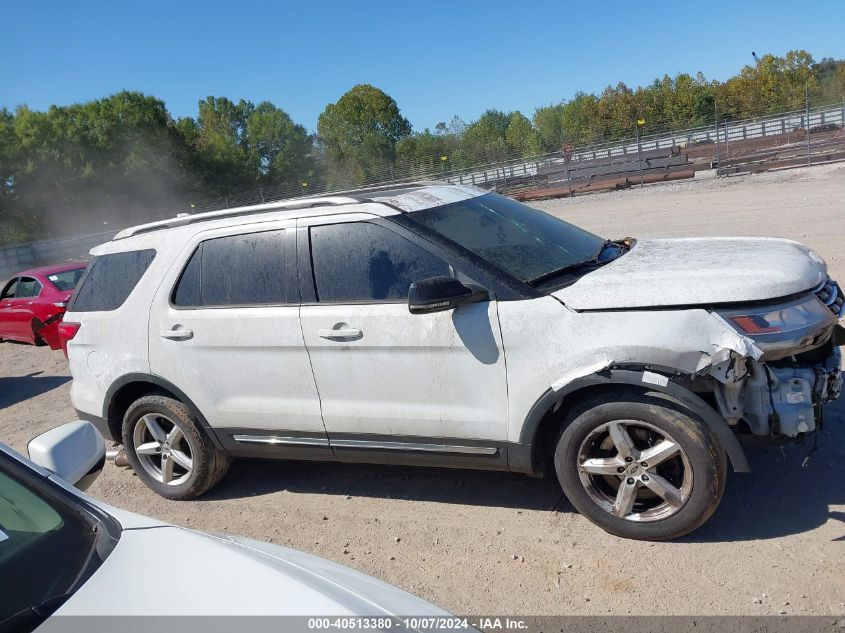 2017 Ford Explorer Xlt VIN: 1FM5K8D86HGE02540 Lot: 40513380