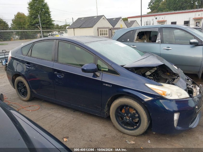 JTDKN3DU5E0374958 2014 Toyota Prius Two