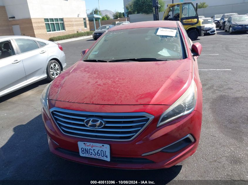 2017 HYUNDAI SONATA - 5NPE24AF5HH576014