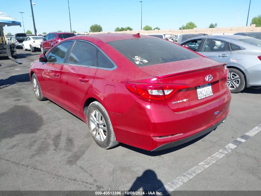 2017 HYUNDAI SONATA - 5NPE24AF5HH576014