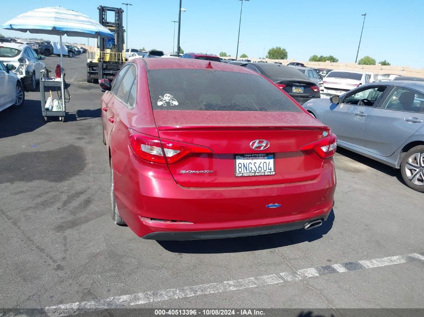 2017 HYUNDAI SONATA - 5NPE24AF5HH576014