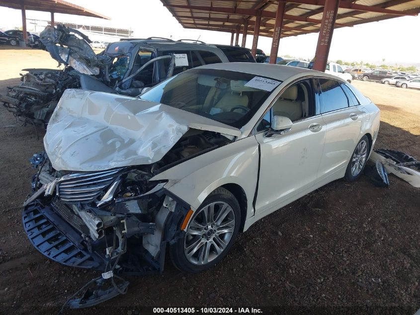 VIN 3LN6L2LU2DR812123 2013 LINCOLN MKZ HYBRID no.2