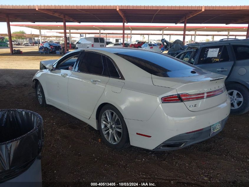 VIN 3LN6L2LU2DR812123 2013 LINCOLN MKZ HYBRID no.3