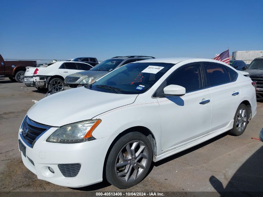 2014 Nissan Sentra Sr VIN: 3N1AB7AP6EY261541 Lot: 40513408