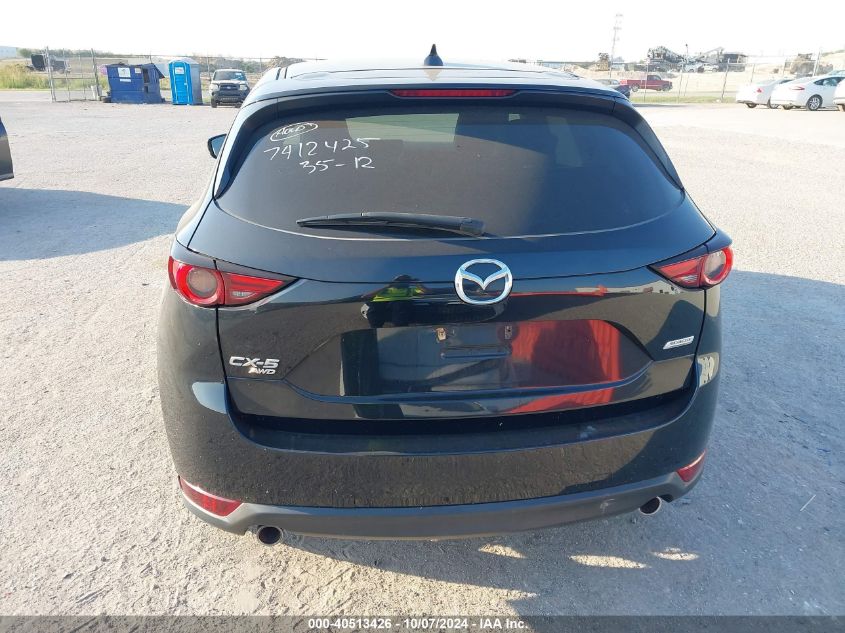 2018 Mazda Cx-5 Grand Touring VIN: JM3KFBDM1J0327886 Lot: 40513426