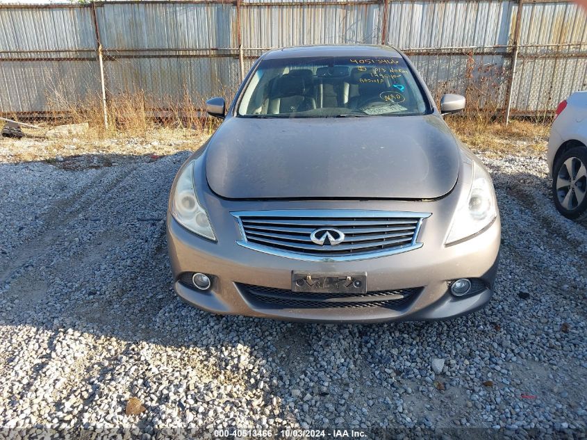 2010 Infiniti G37X VIN: JN1CV6AR2AM457940 Lot: 40513466