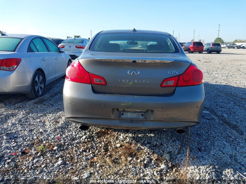 2010 Infiniti G37X VIN: JN1CV6AR2AM457940 Lot: 40513466