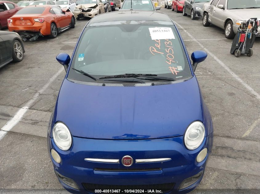 3C3CFFBR2CT115088 2012 Fiat 500 Sport