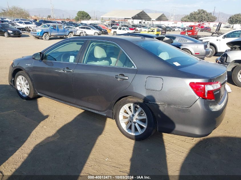 4T1BD1FK9CU021837 2012 Toyota Camry Hybrid Xle