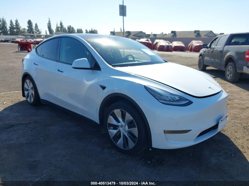 5YJYGDEE8MF219189 2021 TESLA MODEL Y - Image 1