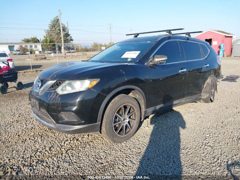 VIN 5N1AT2MK0FC836476 2015 Nissan Rogue, S no.2