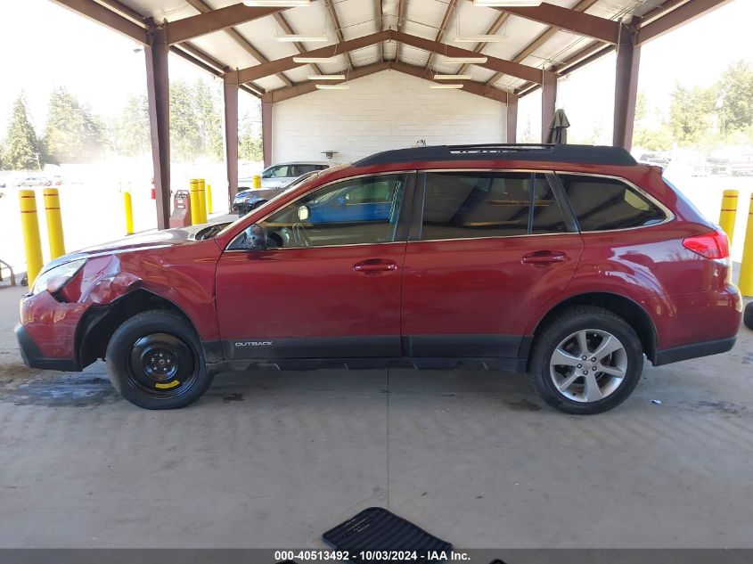 2013 Subaru Outback 2.5I Premium VIN: 4S4BRBGC8D3274444 Lot: 40513492