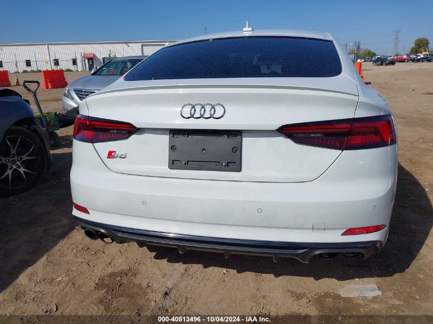 2019 Audi S5 3.0T Premium VIN: WAUC4CF52KA033078 Lot: 40513496