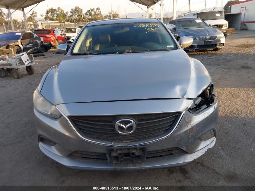 2015 Mazda Mazda6 Touring VIN: JM1GJ1V56F1199080 Lot: 40513513