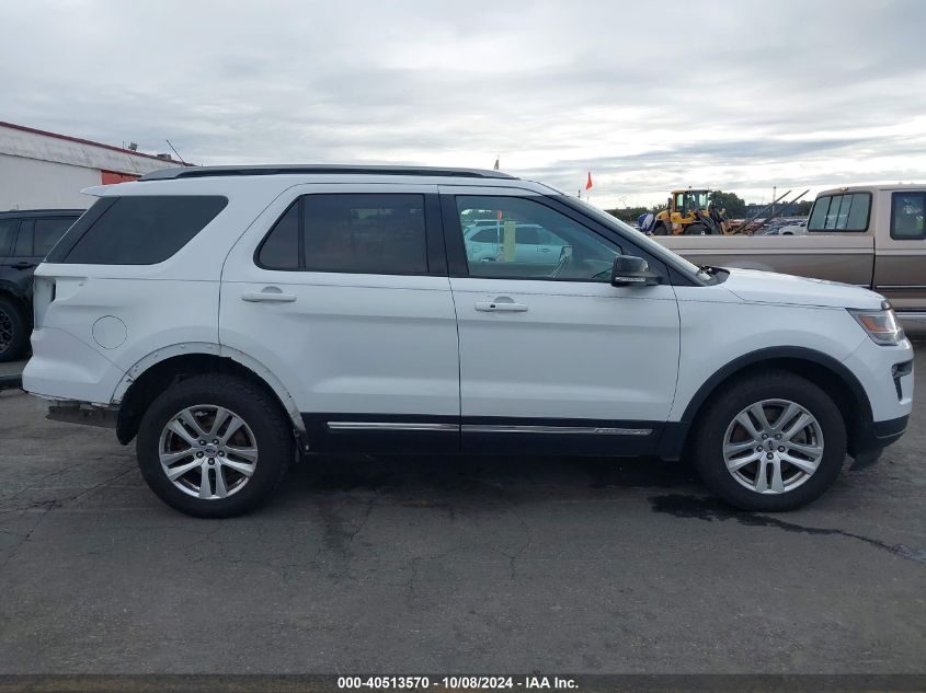 2018 Ford Explorer Xlt VIN: 1FM5K8D80JGC15803 Lot: 40513570