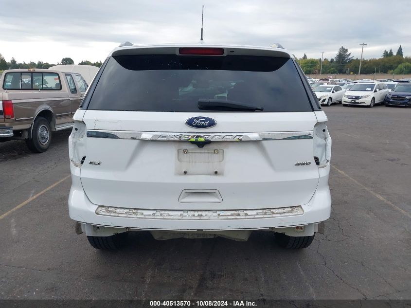 2018 Ford Explorer Xlt VIN: 1FM5K8D80JGC15803 Lot: 40513570