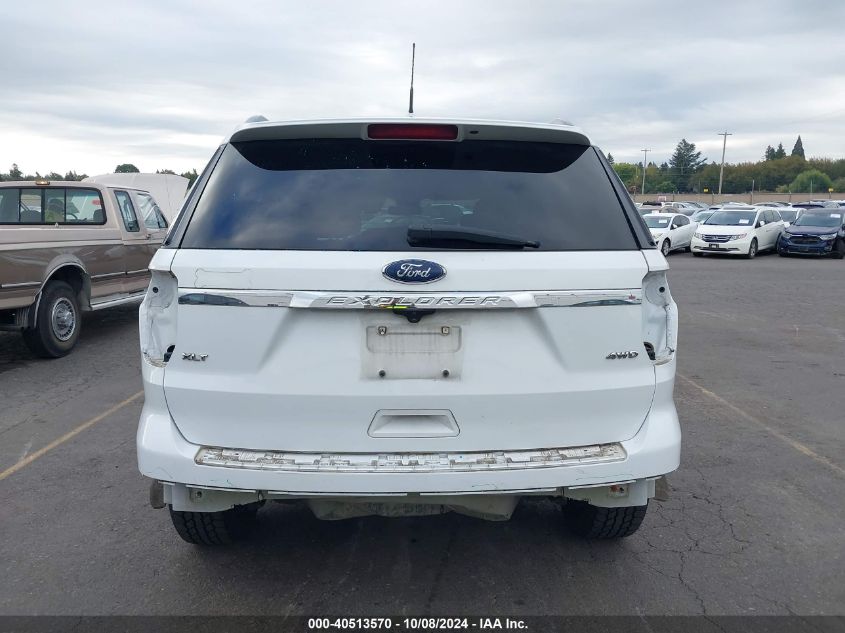 2018 Ford Explorer Xlt VIN: 1FM5K8D80JGC15803 Lot: 40513570