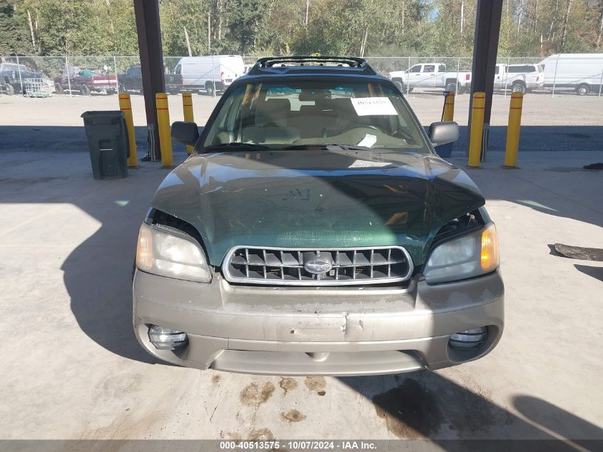 2003 Subaru Outback VIN: 4S3BH675837616899 Lot: 40513575