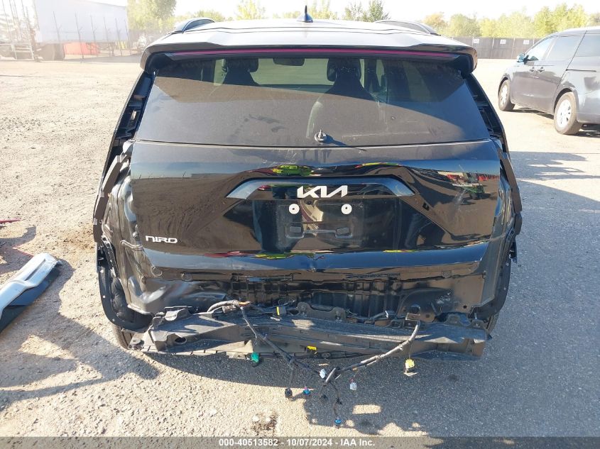 2024 Kia Niro Ev Wind VIN: KNDCR3L19R5108531 Lot: 40513582