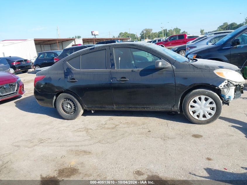 2014 Nissan Versa 1.6 S+ VIN: 3N1CN7AP5EL867572 Lot: 40513610