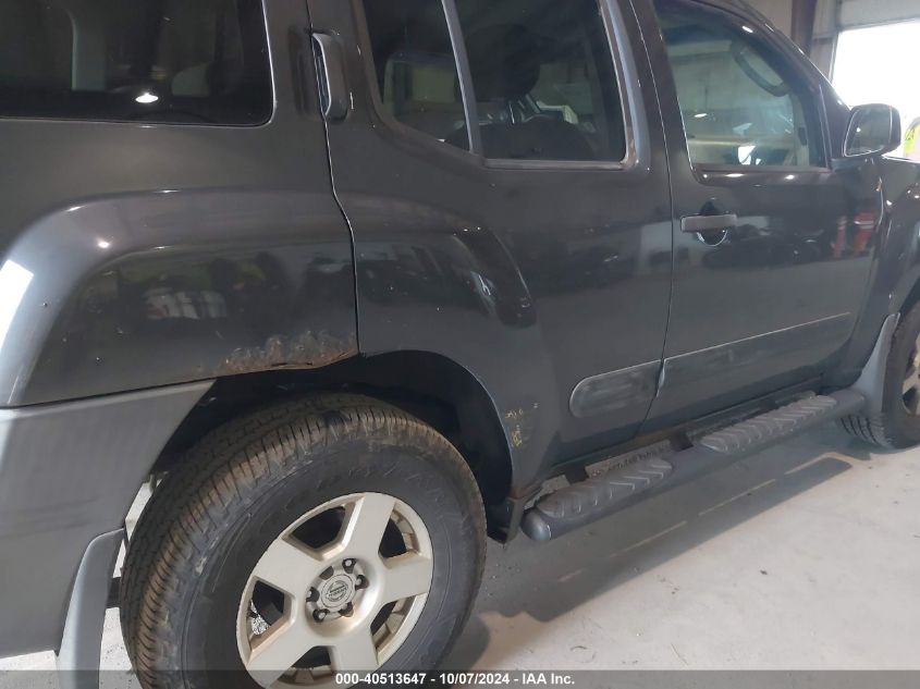 2006 Nissan Xterra S VIN: 5N1AN08W16C535730 Lot: 40513647