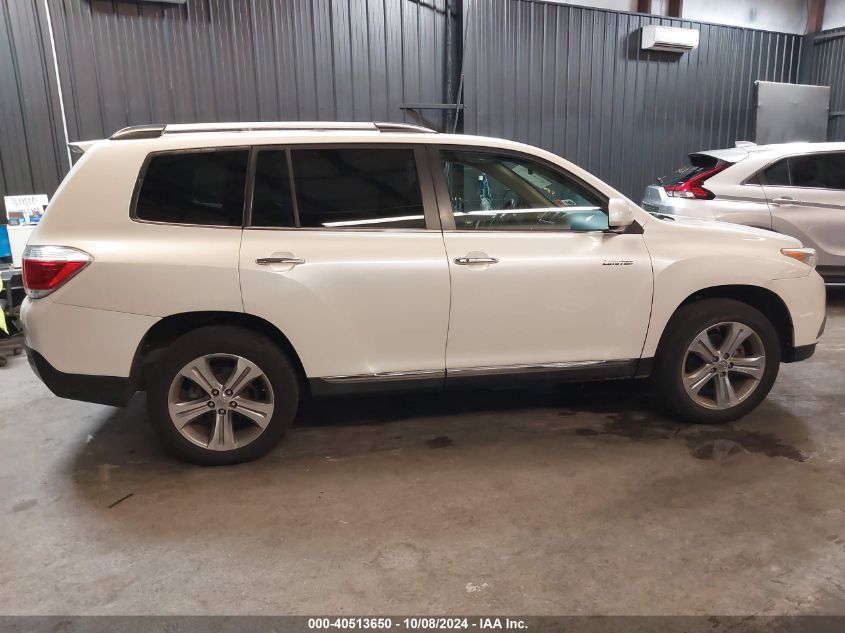 2011 Toyota Highlander Limited V6 VIN: 5TDDK3EH1BS085541 Lot: 40513650