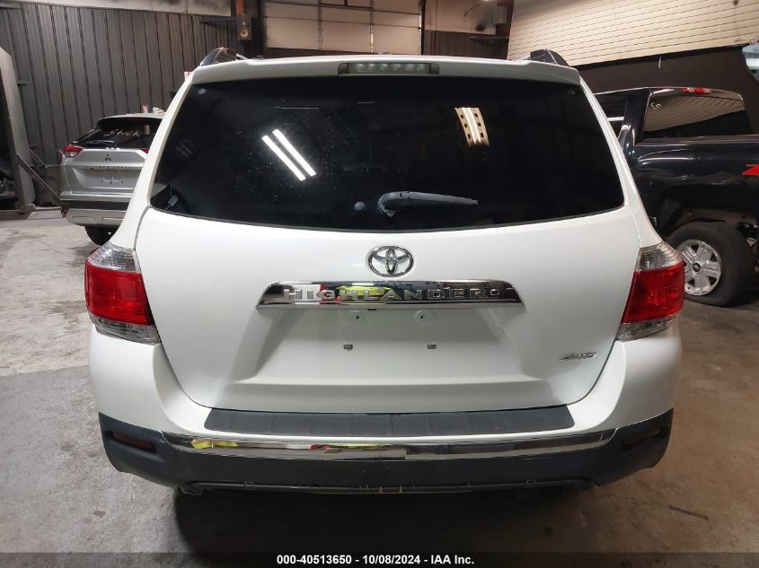 2011 Toyota Highlander Limited V6 VIN: 5TDDK3EH1BS085541 Lot: 40513650