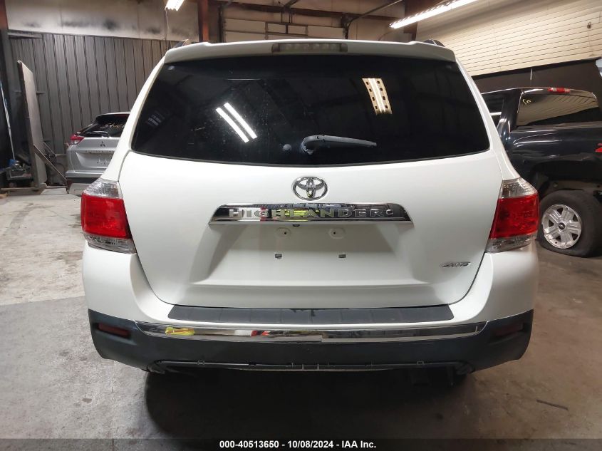 2011 Toyota Highlander Limited V6 VIN: 5TDDK3EH1BS085541 Lot: 40513650