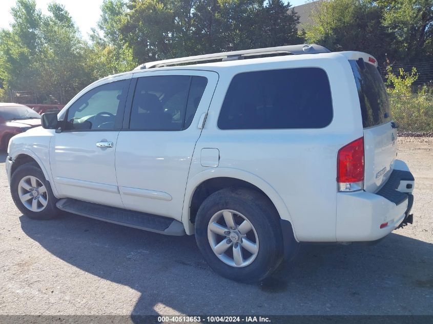 2015 Nissan Armada Sv VIN: 5N1BA0ND4FN603249 Lot: 40513653