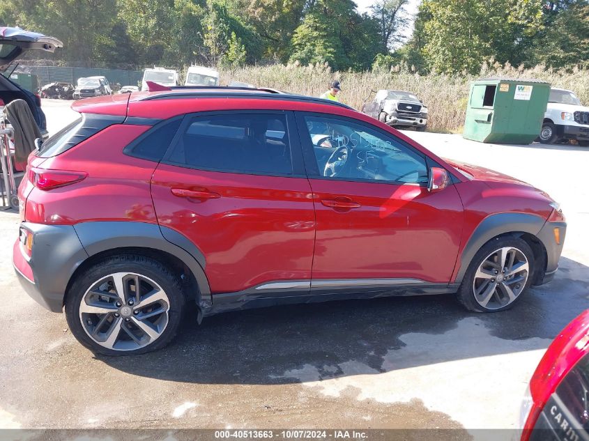 2021 Hyundai Kona Ultimate VIN: KM8K5CA53MU747494 Lot: 40513663