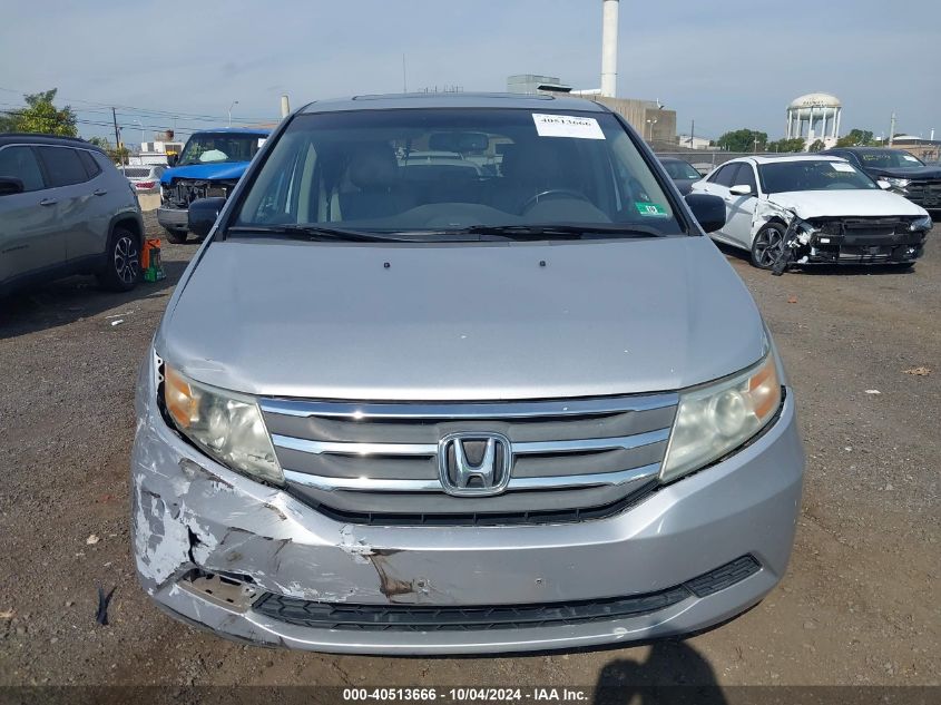 5FNRL5H64CB010895 2012 Honda Odyssey Ex-L