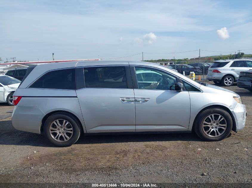 5FNRL5H64CB010895 2012 Honda Odyssey Ex-L