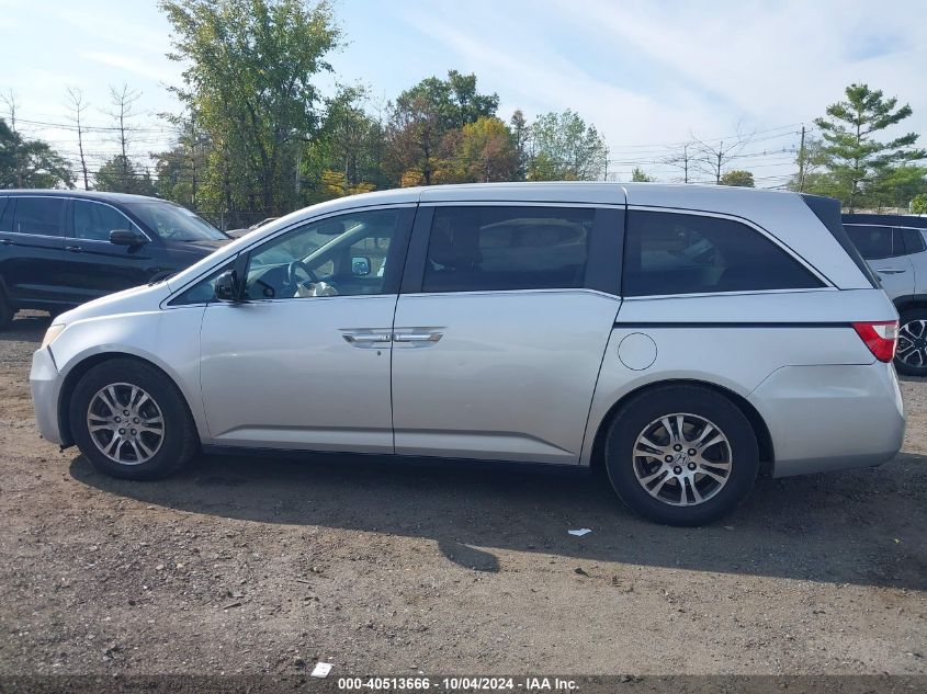 5FNRL5H64CB010895 2012 Honda Odyssey Ex-L