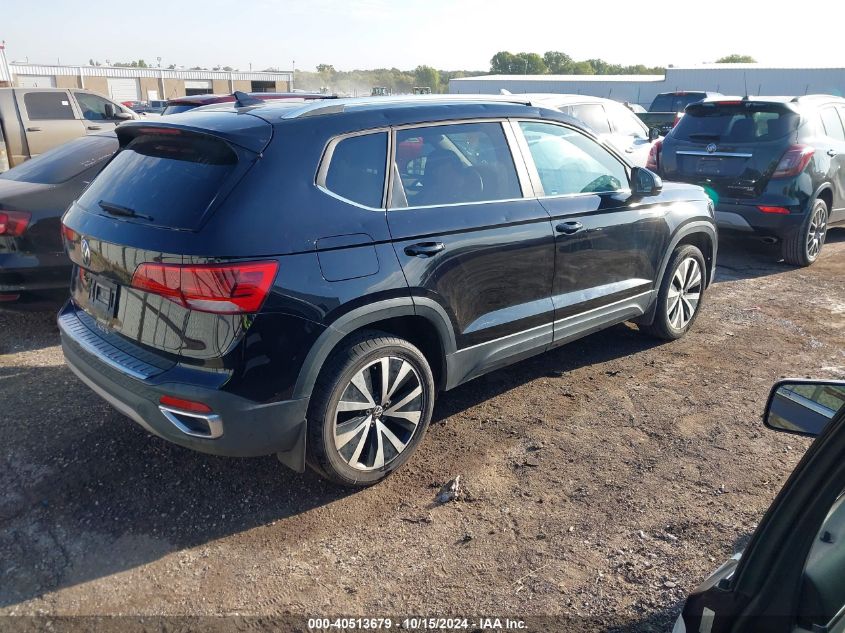 2022 Volkswagen Taos 1.5T Se VIN: 3VVTX7B27NM073484 Lot: 40513679